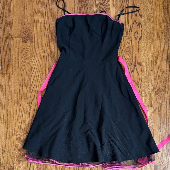 Taboo Black and Pink Dress - Picture 1 of 7